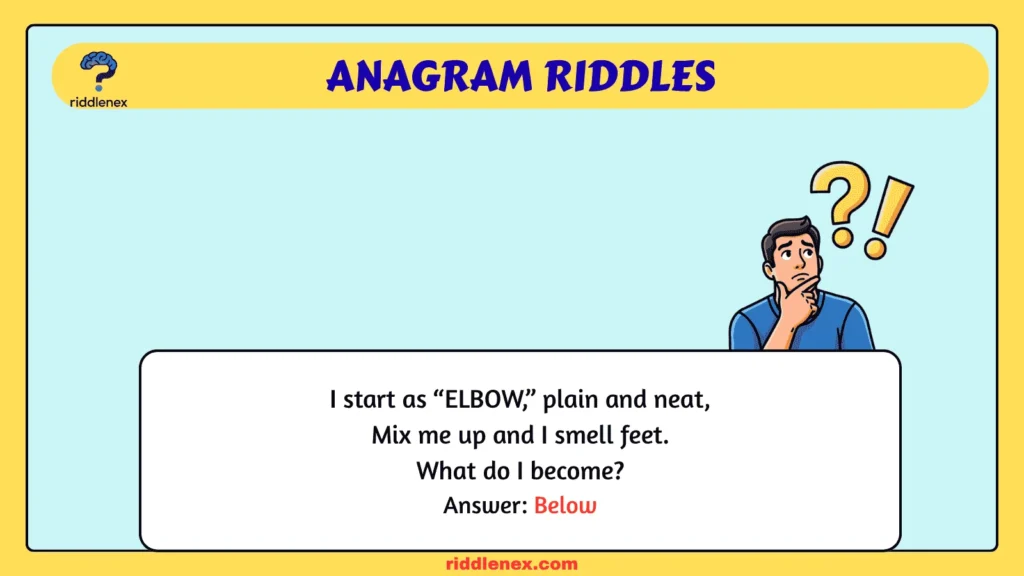 Anagram Riddles