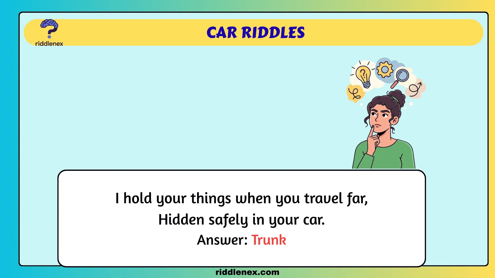 247+ Car Riddles Exciting Brain Games for Curious Minds! 2026