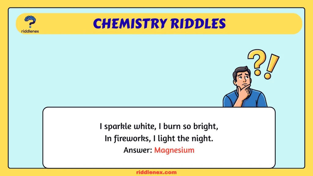 Chemistry Riddles