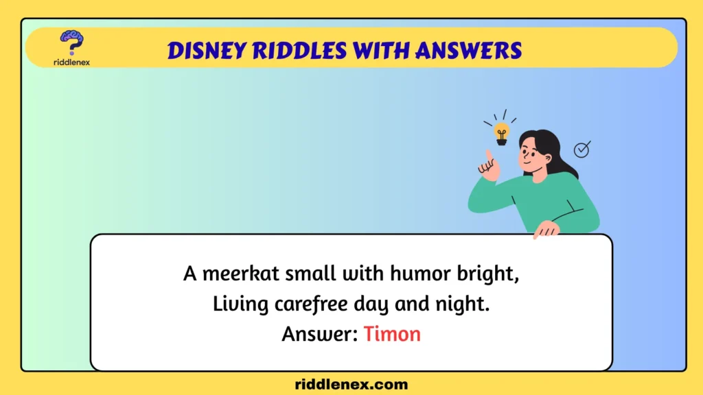 Disney Riddles with Answers