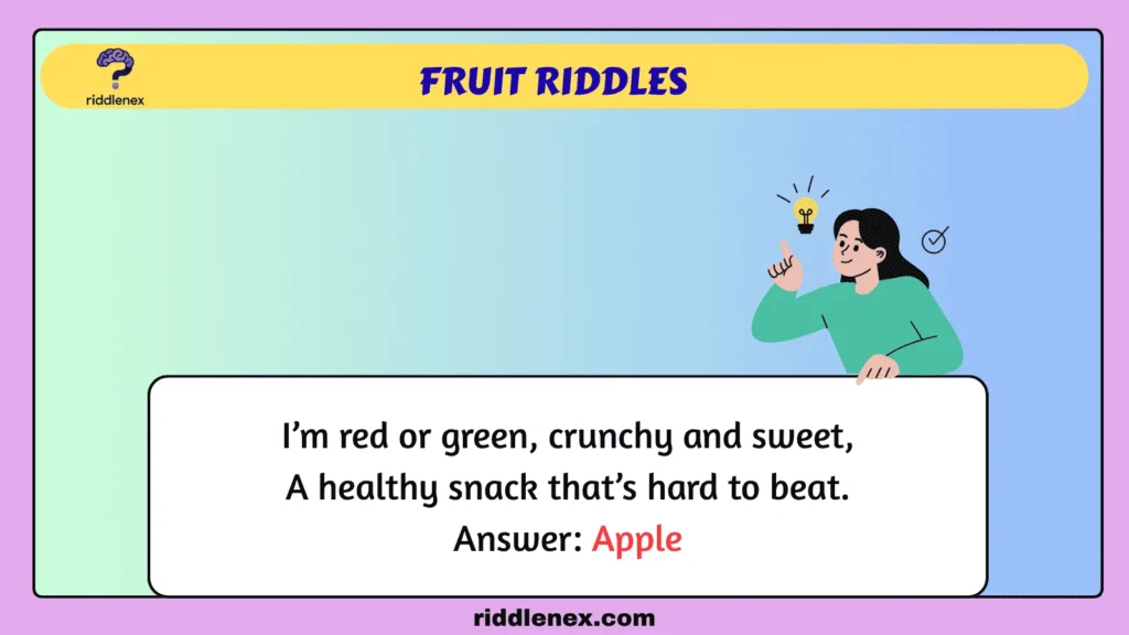 Fruit Riddles