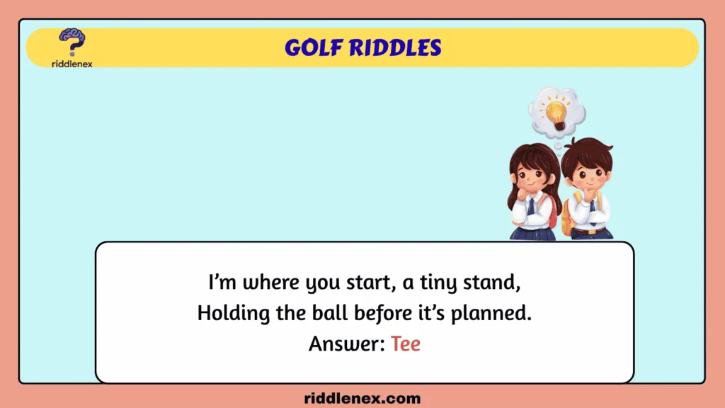 Golf Riddles