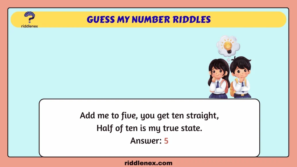 Guess My Number Riddles
