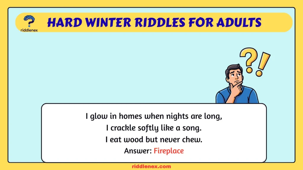 Hard Winter Riddles for Adults