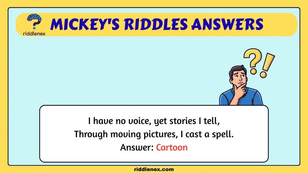 Mickey's Riddles Answers