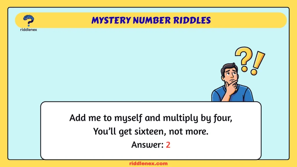 Mystery Number Riddles