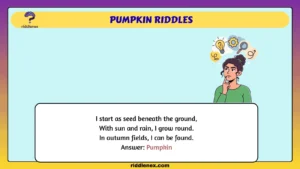 Pumpkin Riddles
