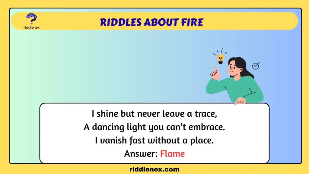 Riddles About Fire
