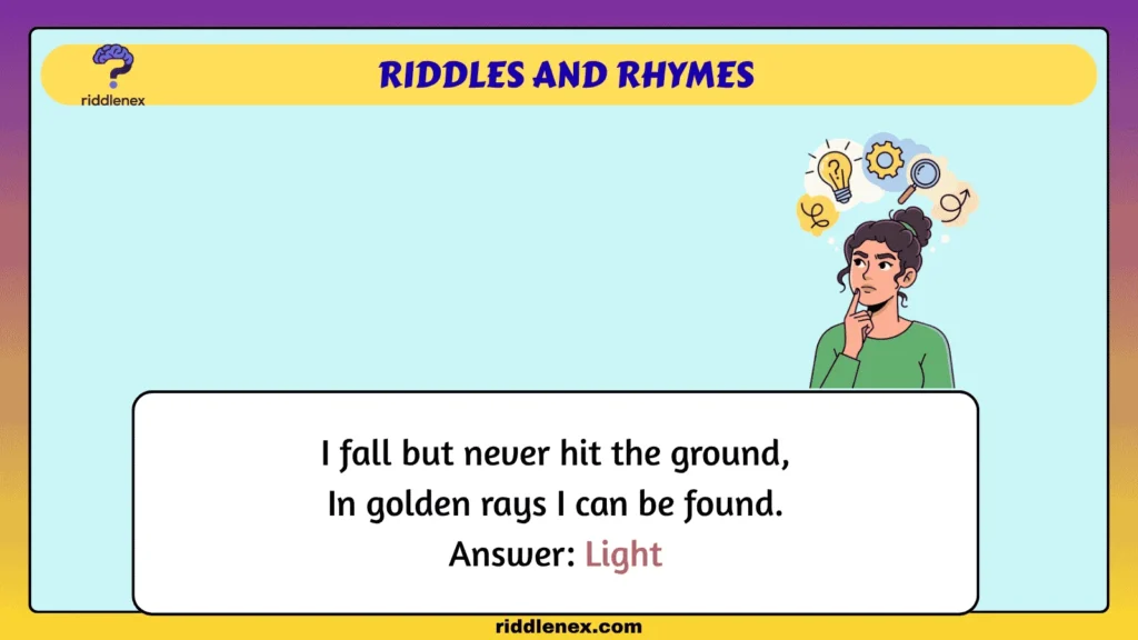 Riddles and Rhymes