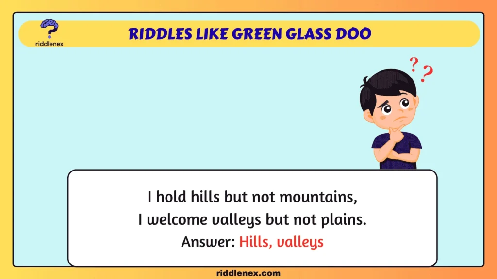 Riddles Like Green Glass Doo