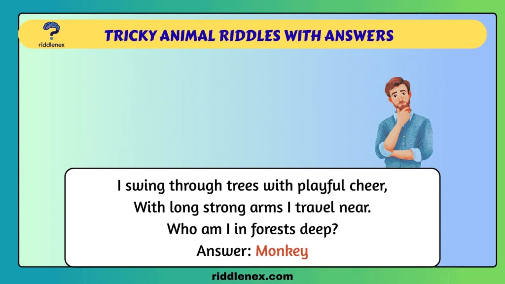 Tricky Animal Riddles with Answers