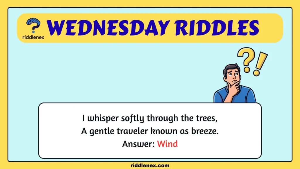 Wednesday Riddles