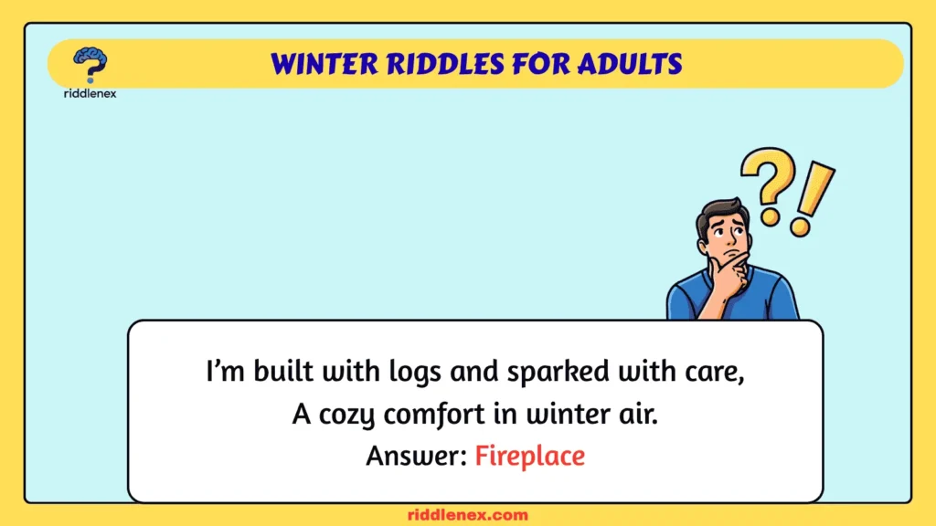 Winter Riddles for Adults