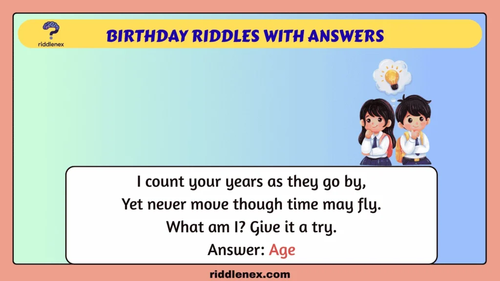 Birthday Riddles with Answers