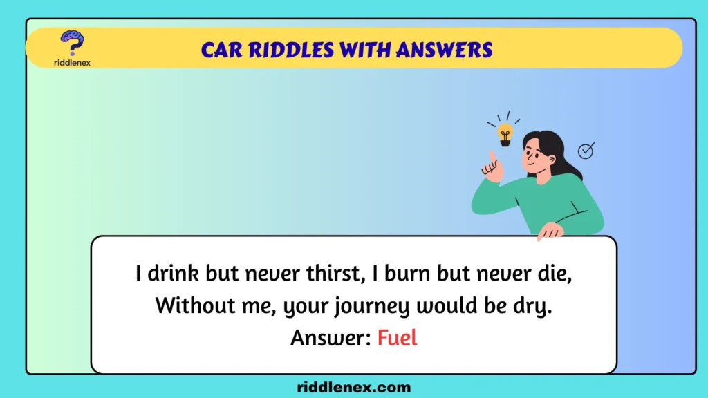 Car Riddles with Answers