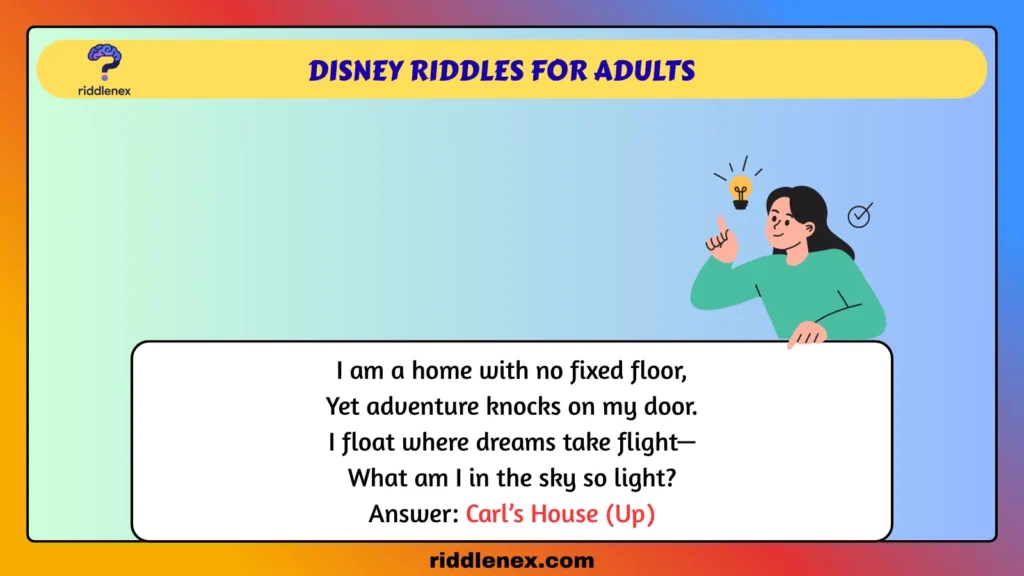 Disney Riddles for Adults