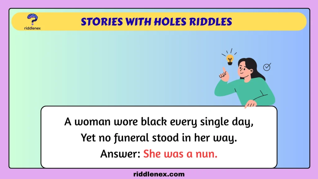 Stories With Holes Riddles